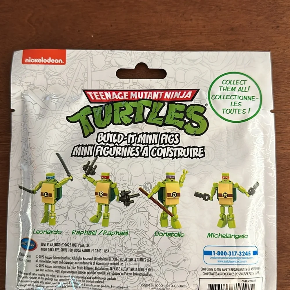🌵3/$15 Leonardo Teenage Mutant Ninja Turtles 30+building bricks see description